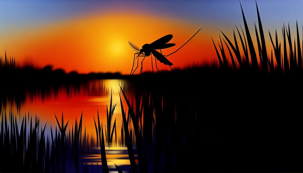 daytime mosquito activity exists