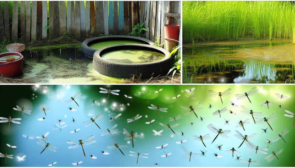 eliminate mosquito breeding sites