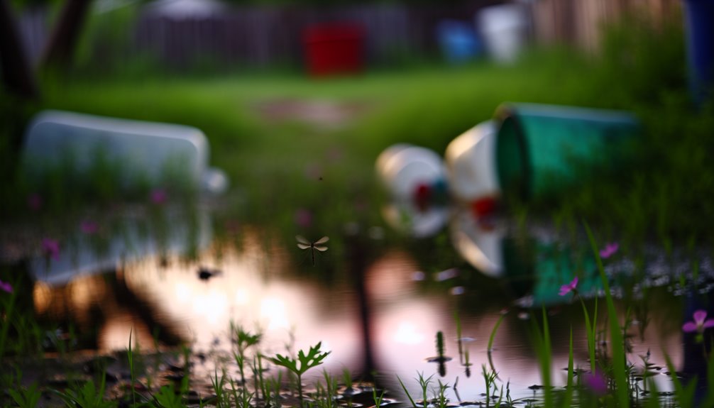 eliminate standing water breeding