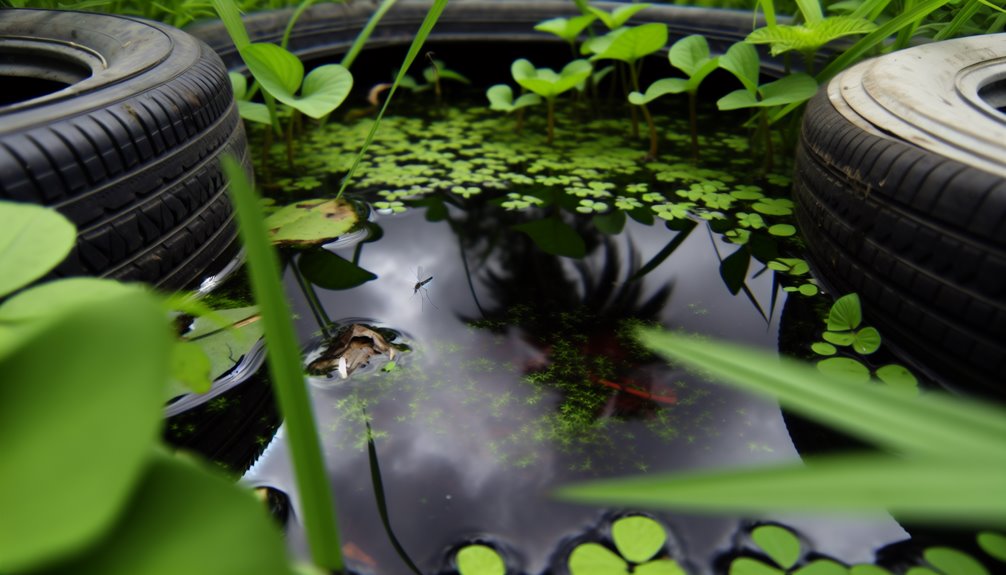 eliminate standing water sources