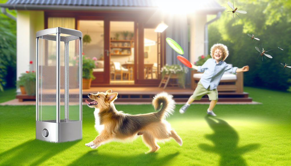healthy outdoor pet play