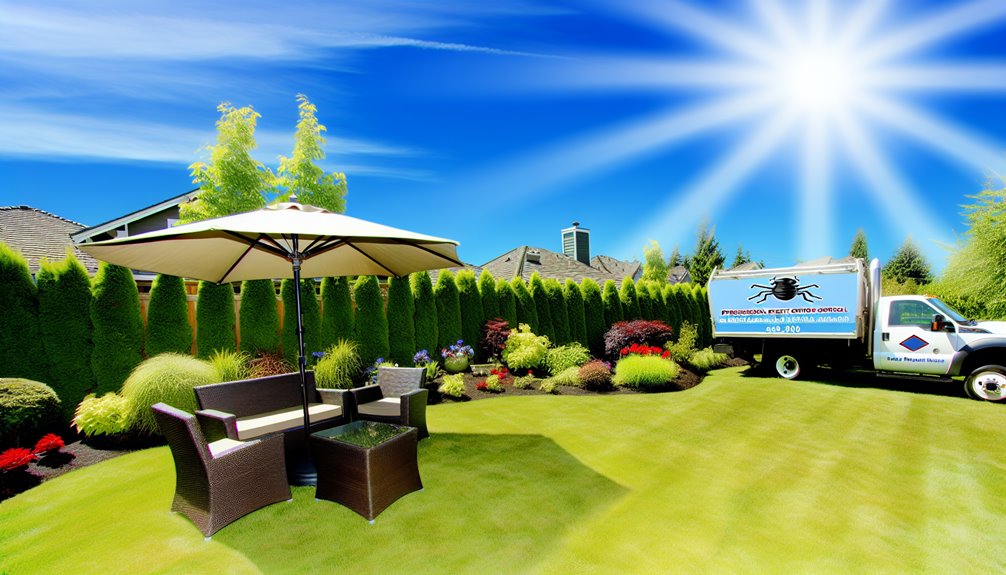 maintain a debris free yard