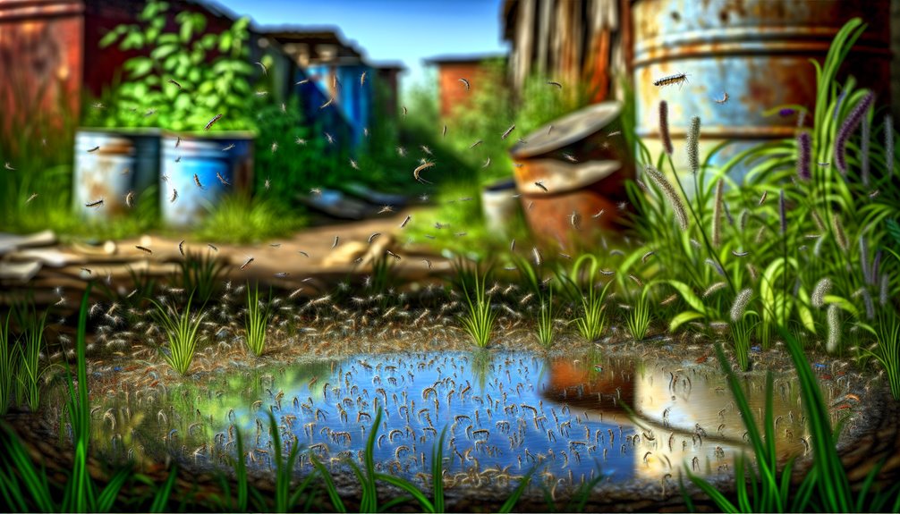 manage mosquito breeding sites