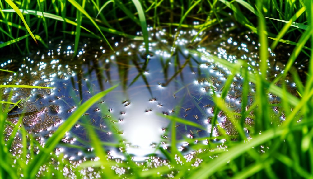 manage stagnant water sources