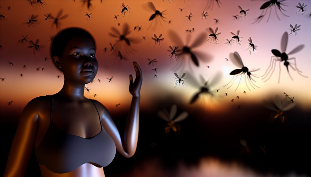 mosquito buzzing indicates problems