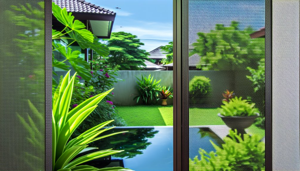 mosquito control through barriers