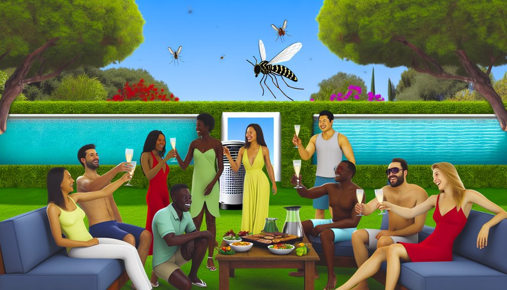 mosquito free outdoor enjoyment