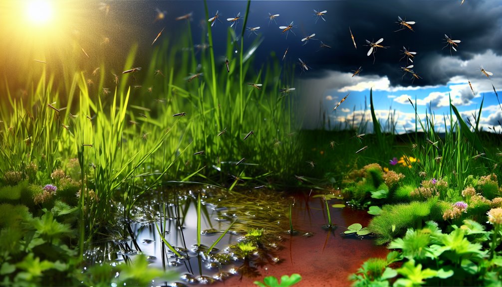 ideal mosquito breeding conditions