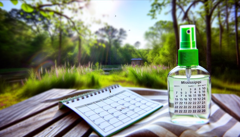 mississippi mosquito season timeline