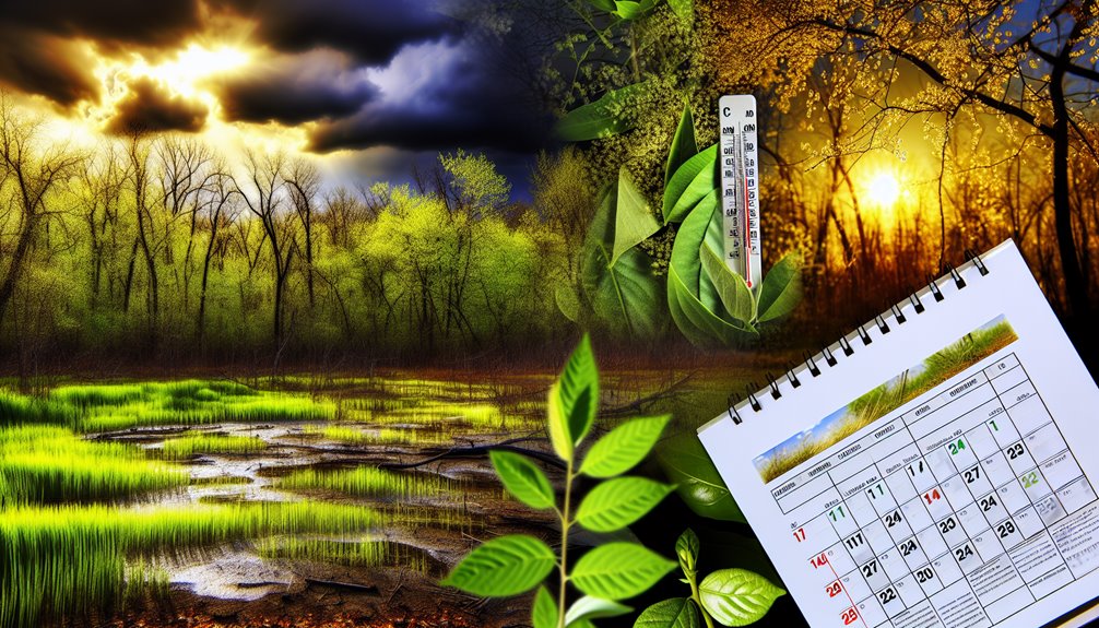 timing treatments with weather